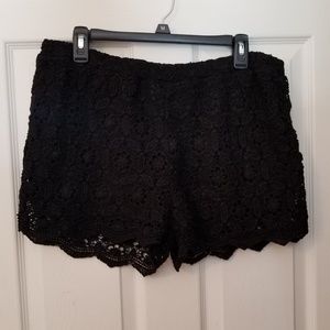 NWOT Lace Shorts